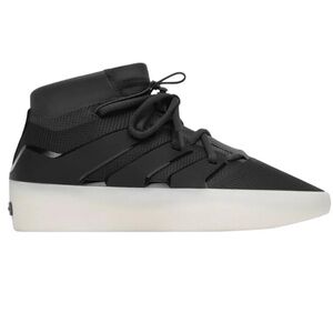 Sleek Black High-Top Men's Sneakers